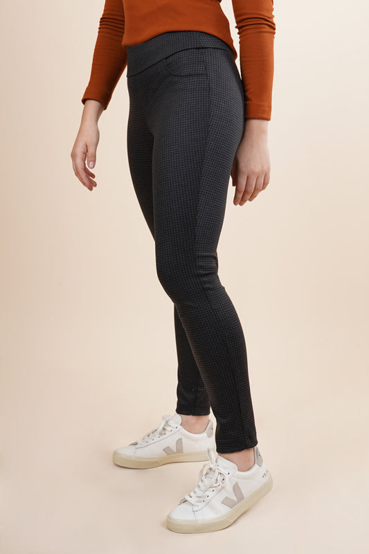 Leggings estampado a cuadros 251085