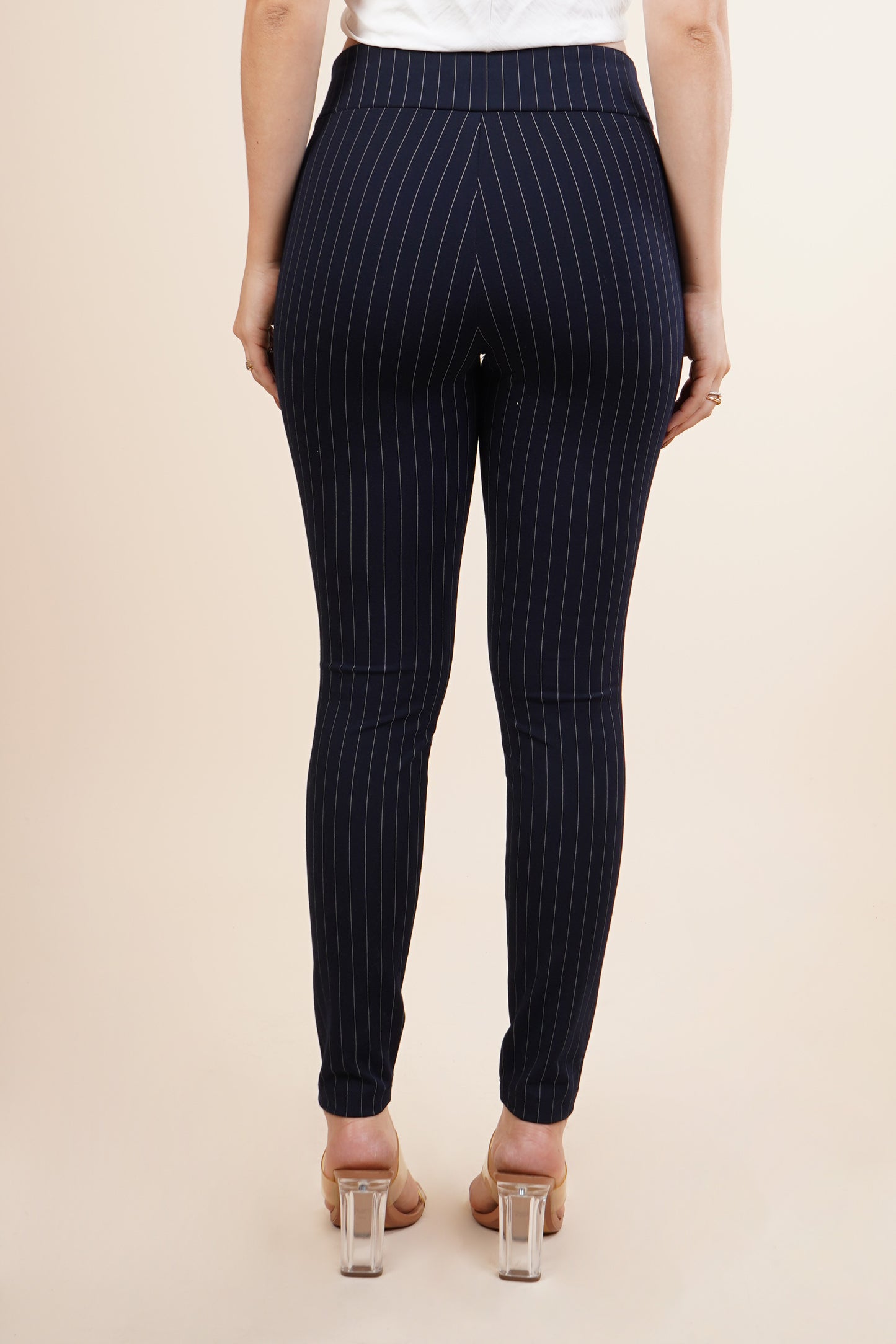 Leggings con estampado de rayas 251089
