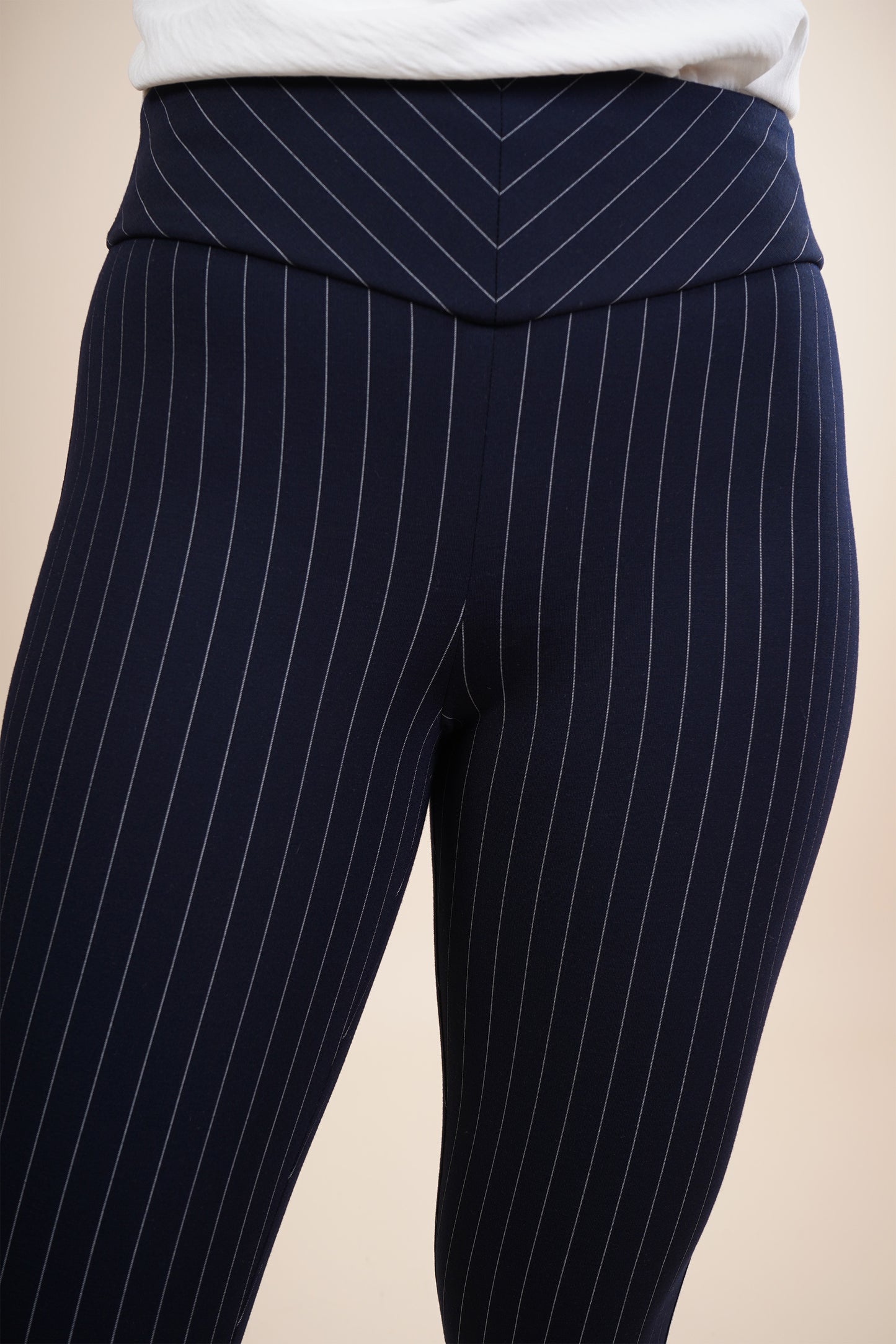 Leggings con estampado de rayas 251089