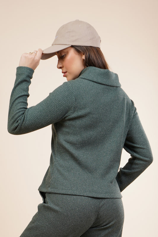 Sudadera polo manga larga 254037