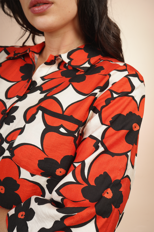 Blusa Estampado de Flores 262025