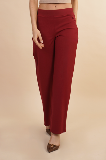 Pantalón Stretch Wide Leg 261051
