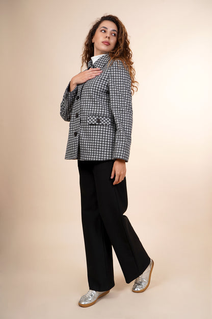 Abrigo de cuadros 254041