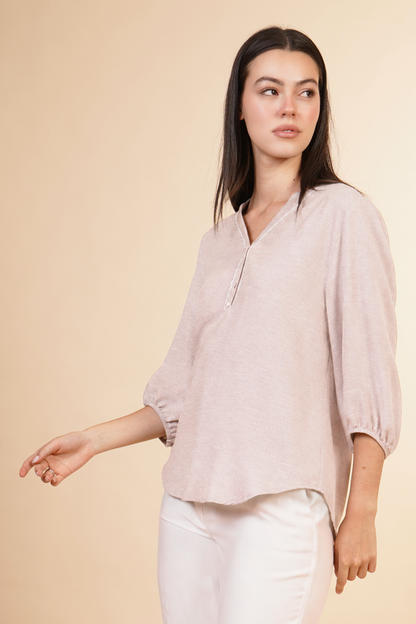 Blusa Con manga 3/4  Rosa 262051