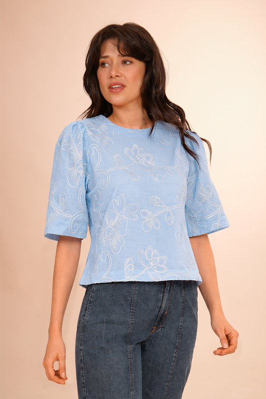 Blusa Azul 262033