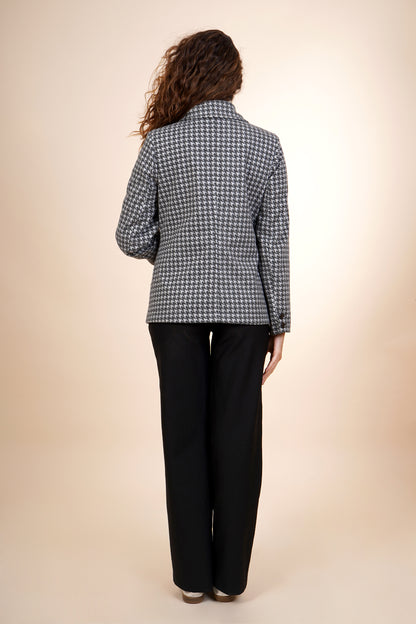 Abrigo de cuadros 254041