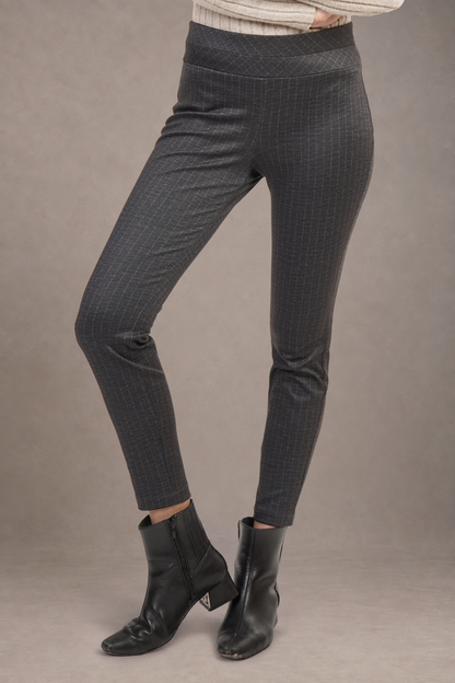 Leggins Gris Rayado