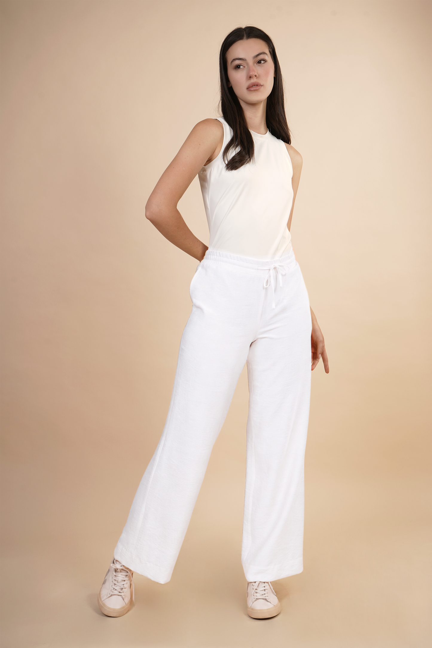 Pantalon De Jareta Blanco 261031