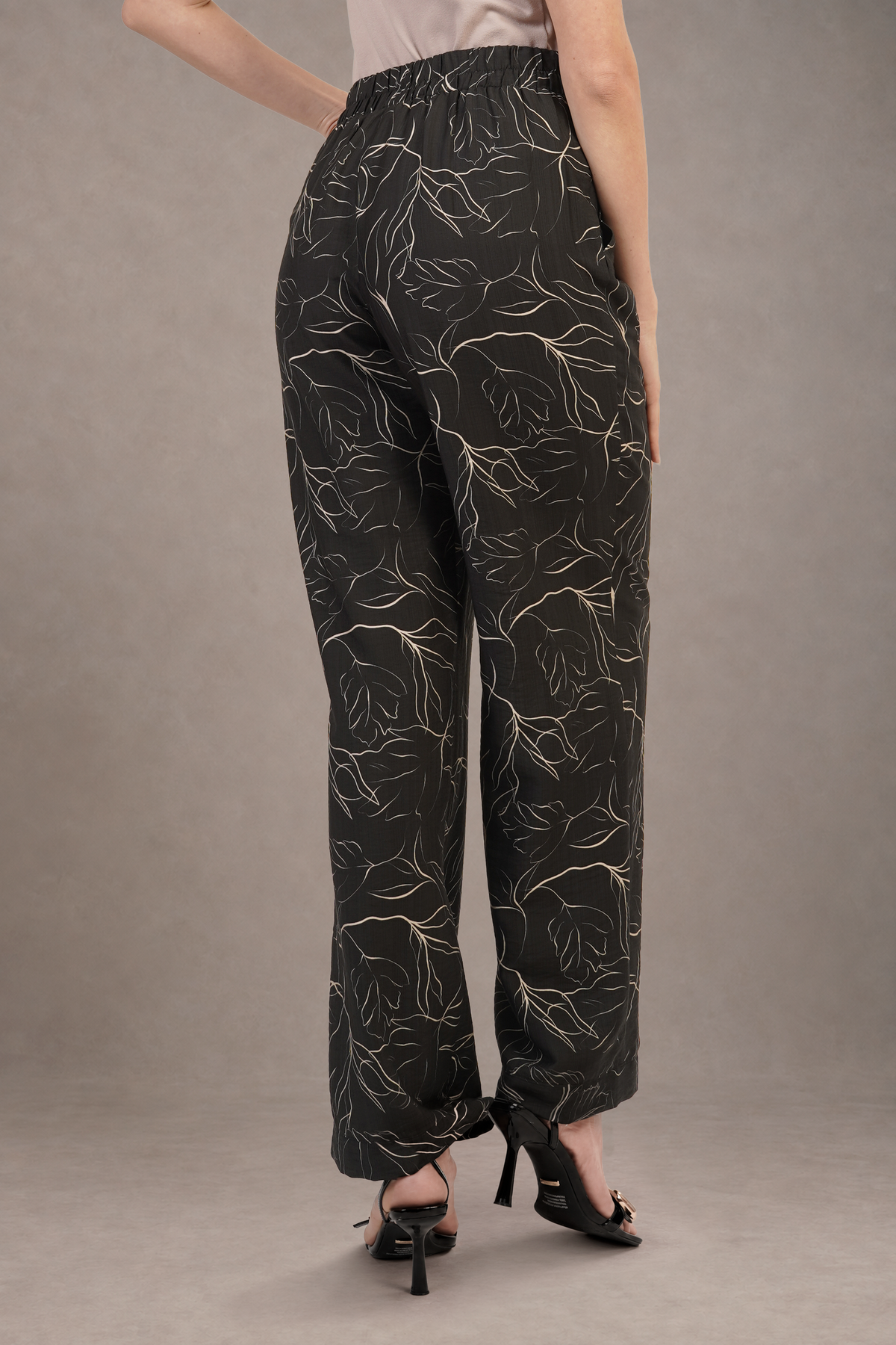 Pantalón Verde Estampado