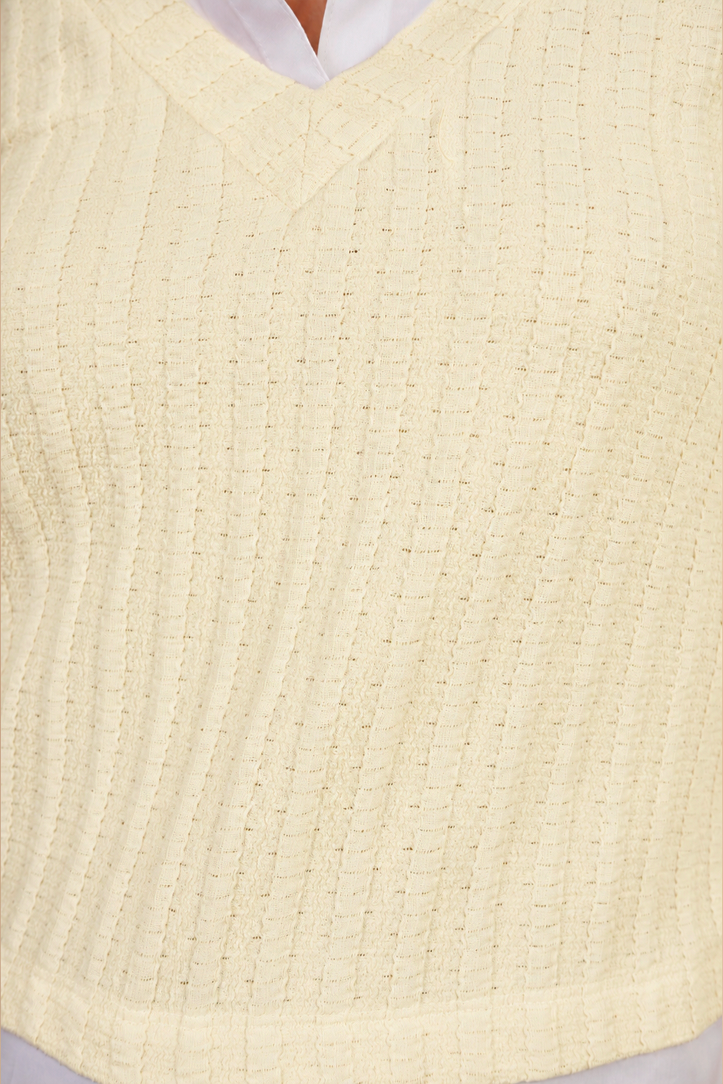 Blusa Tipo Chaleco Amarillo 262050