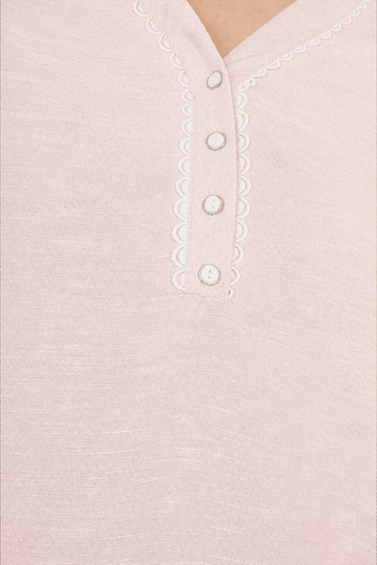 Blusa Con manga 3/4  Rosa 262051