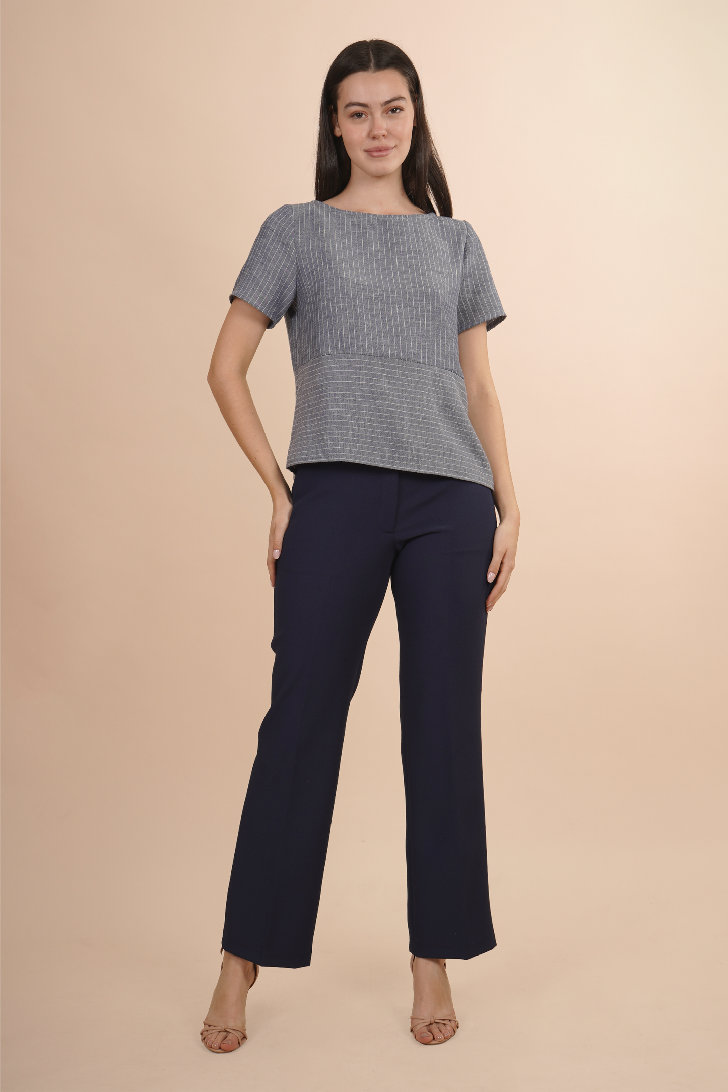 Blusa con Cortes Asimétricos 262074