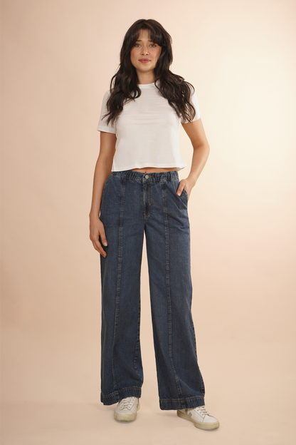 Jeans Wide Leg Denim 266009