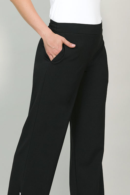 Pantalón amplio con ribete en ruedo 2510047