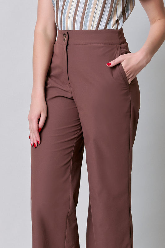 Pantalón amplio con dos botones en pretina 251056