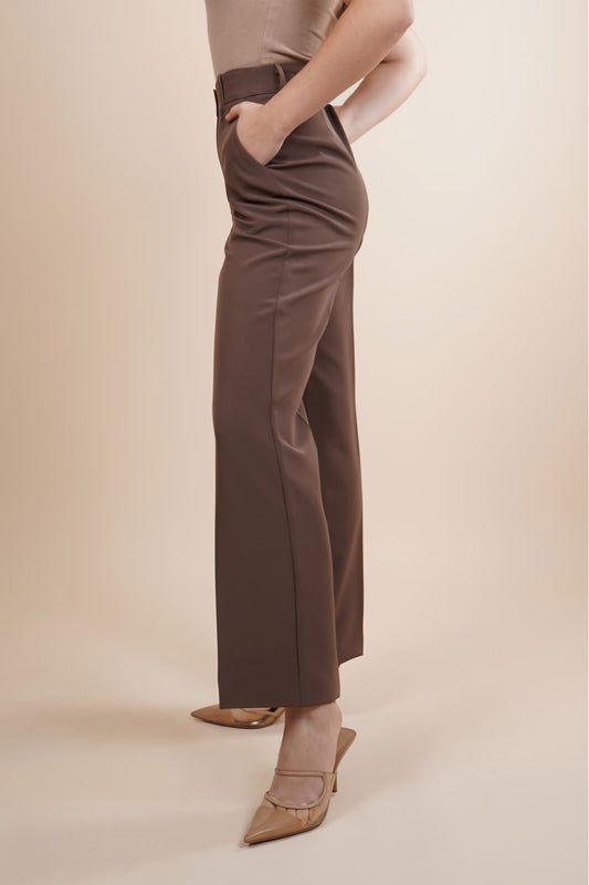 Pantalón de vestir recto con pretina a la medida 251084