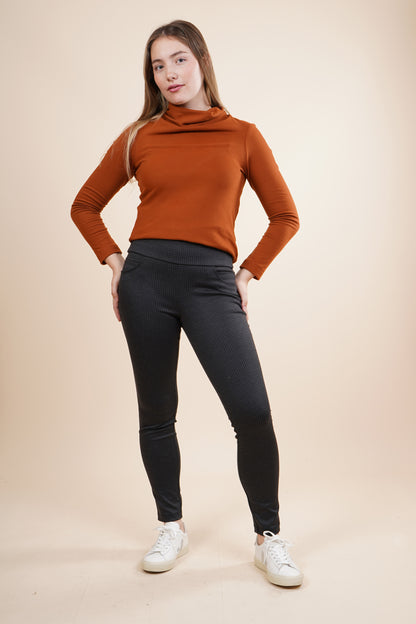 Leggings estampado a cuadros 251085