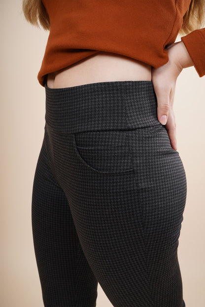 Leggings estampado a cuadros 251085