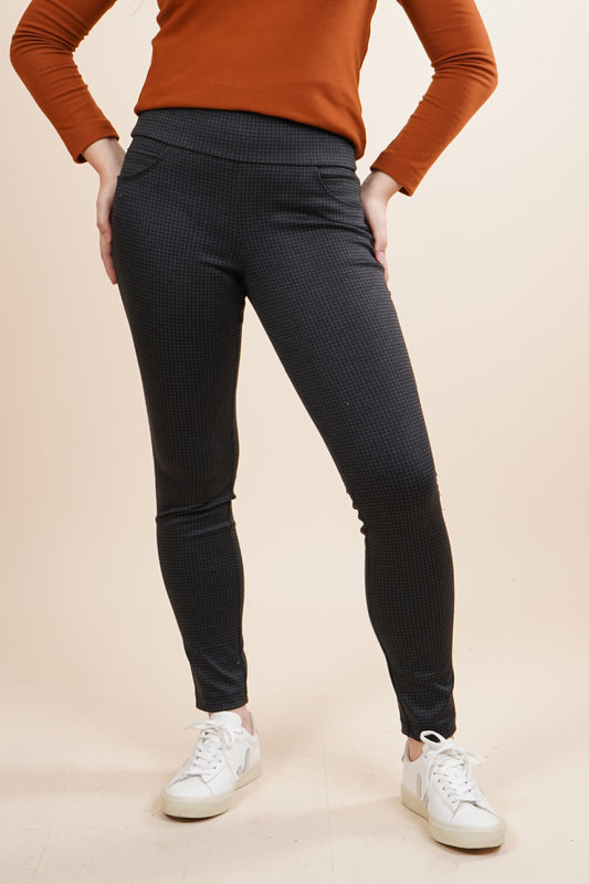Leggings estampado a cuadros 251085