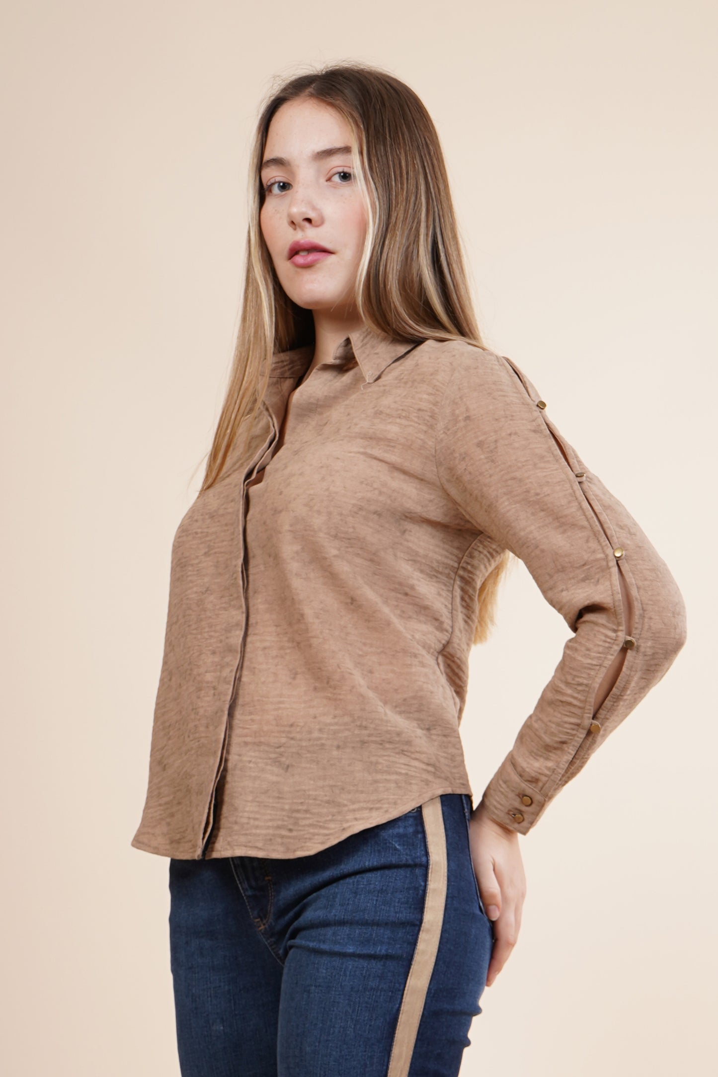 Camisa cuello clásico 252075