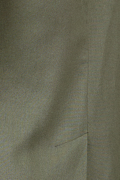 Chaleco casual largo con detalle en cuello 254002