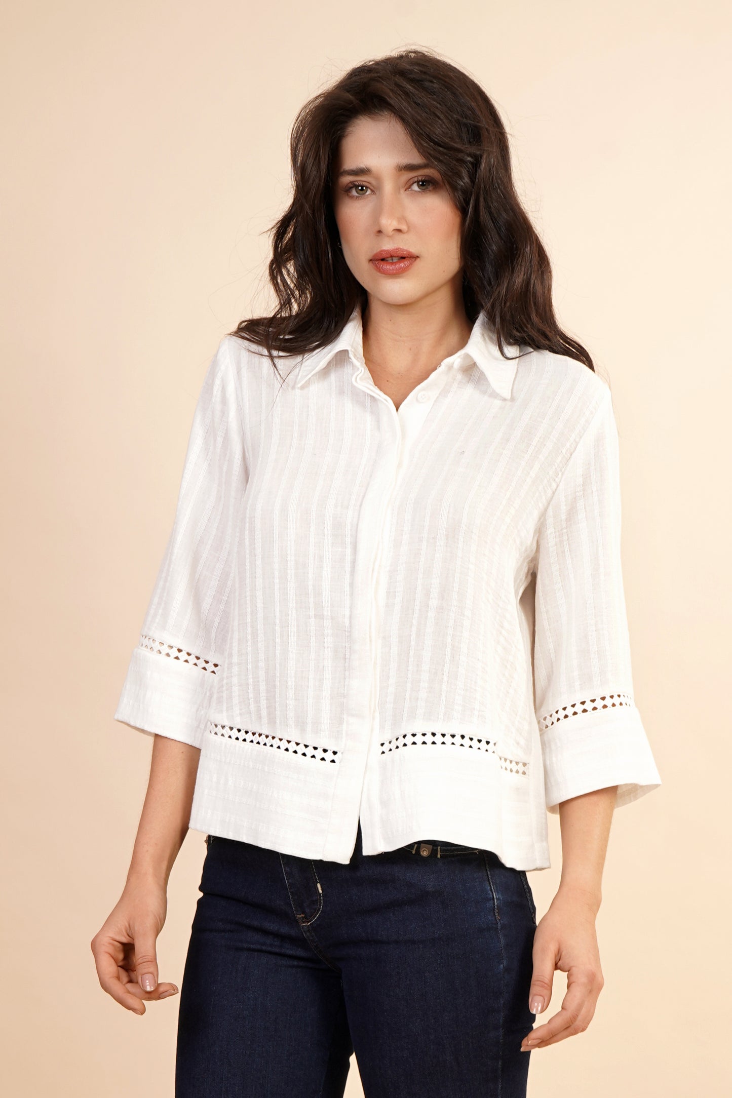 Blusa Camisera A Manga 3/4 262052