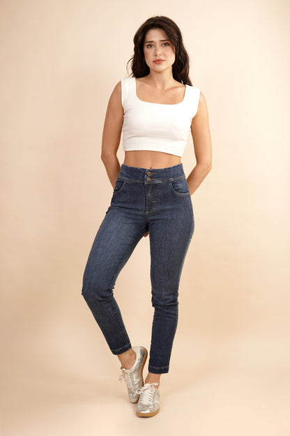 Jeans Azul Oscuro Ajustados