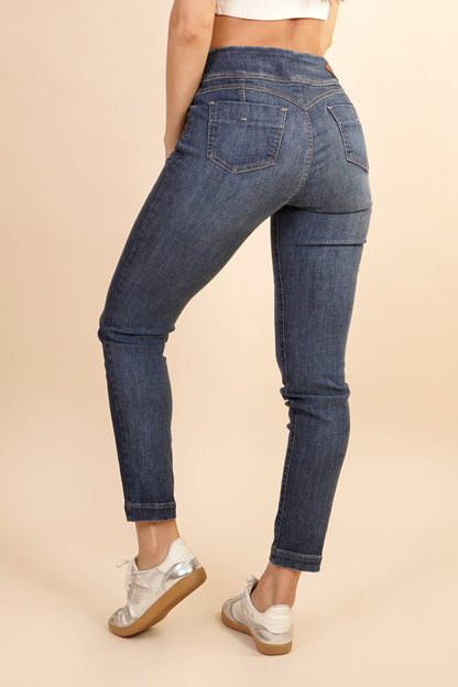 Jeans Azul Oscuro Ajustados