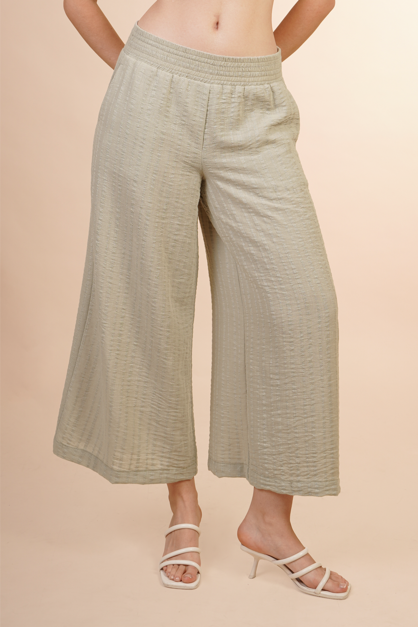 Pantalon Amplio Pescador Verde 261040