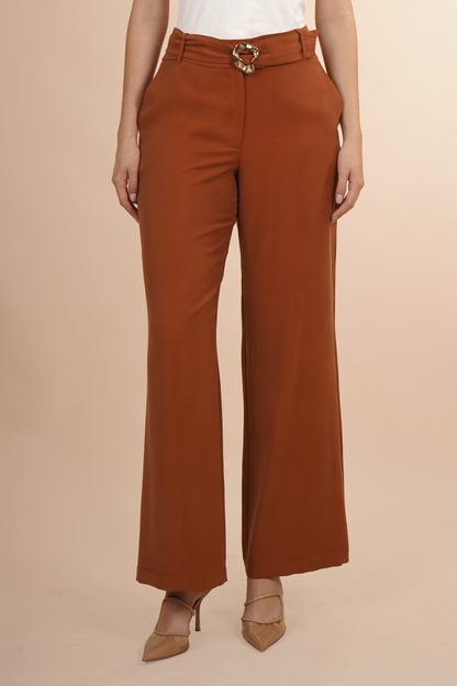 Pantalón Shedron con Cinturón y Hebilla  261047