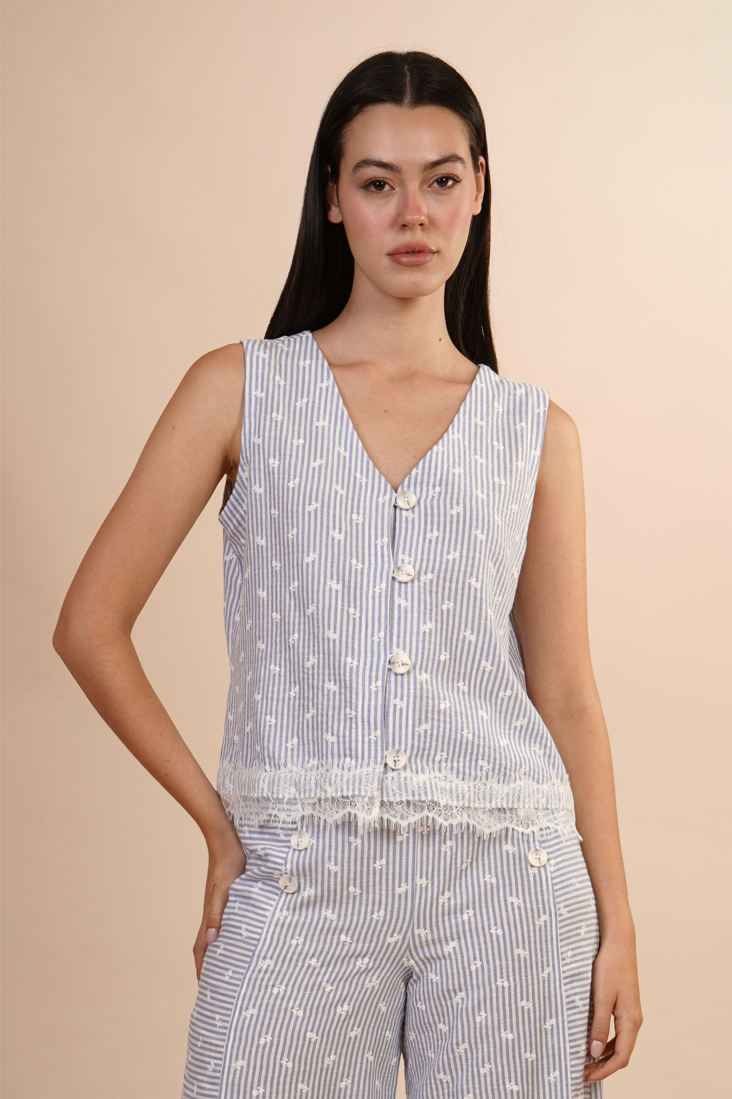Blusa Fresca A Rayas 262045