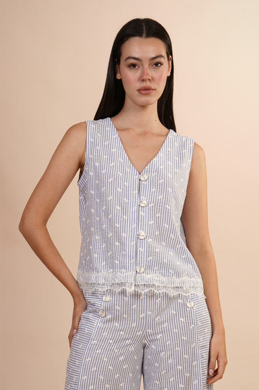 Blusa Fresca A Rayas 262045