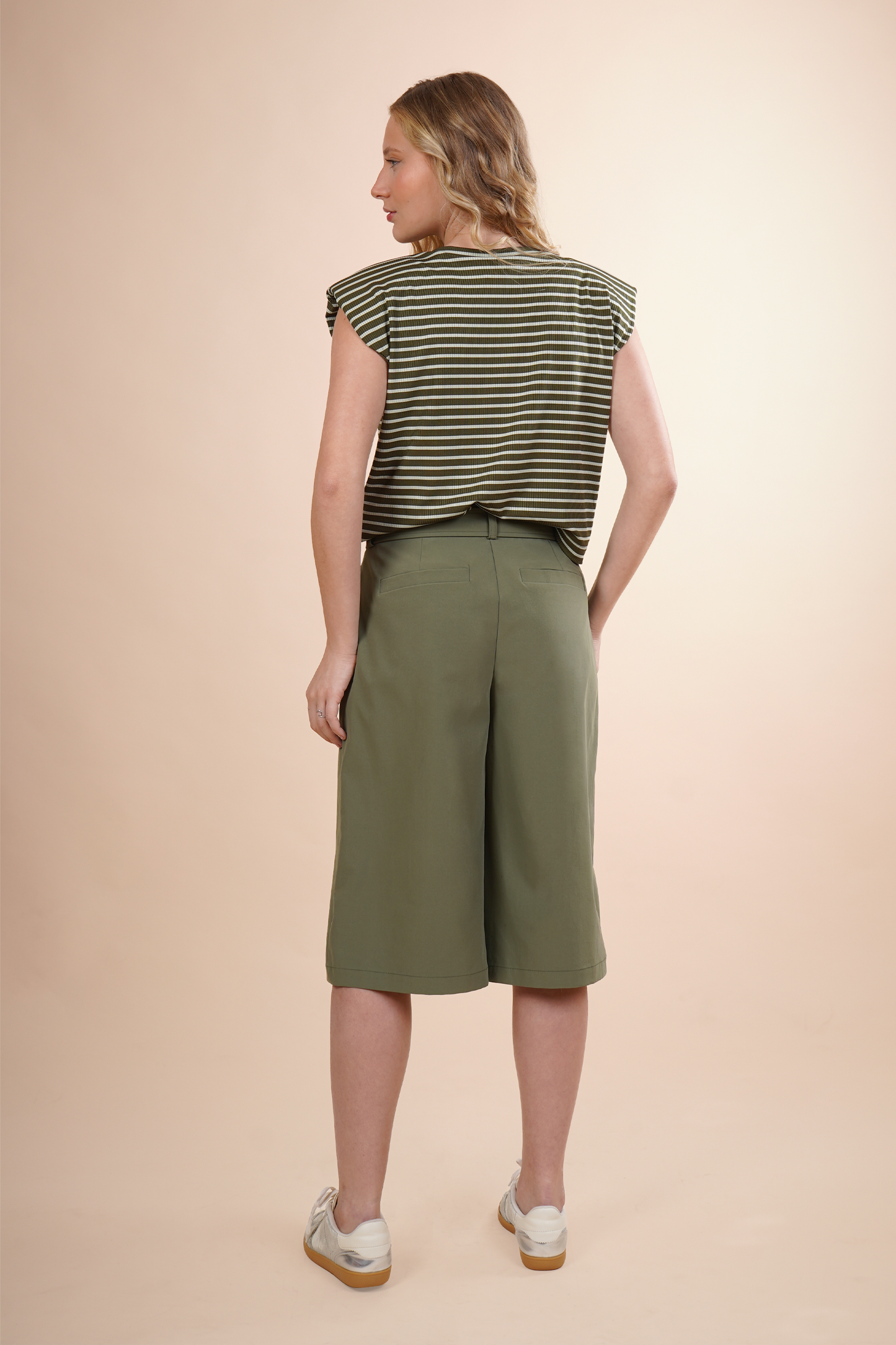 Blusa Verde Rayas 262009