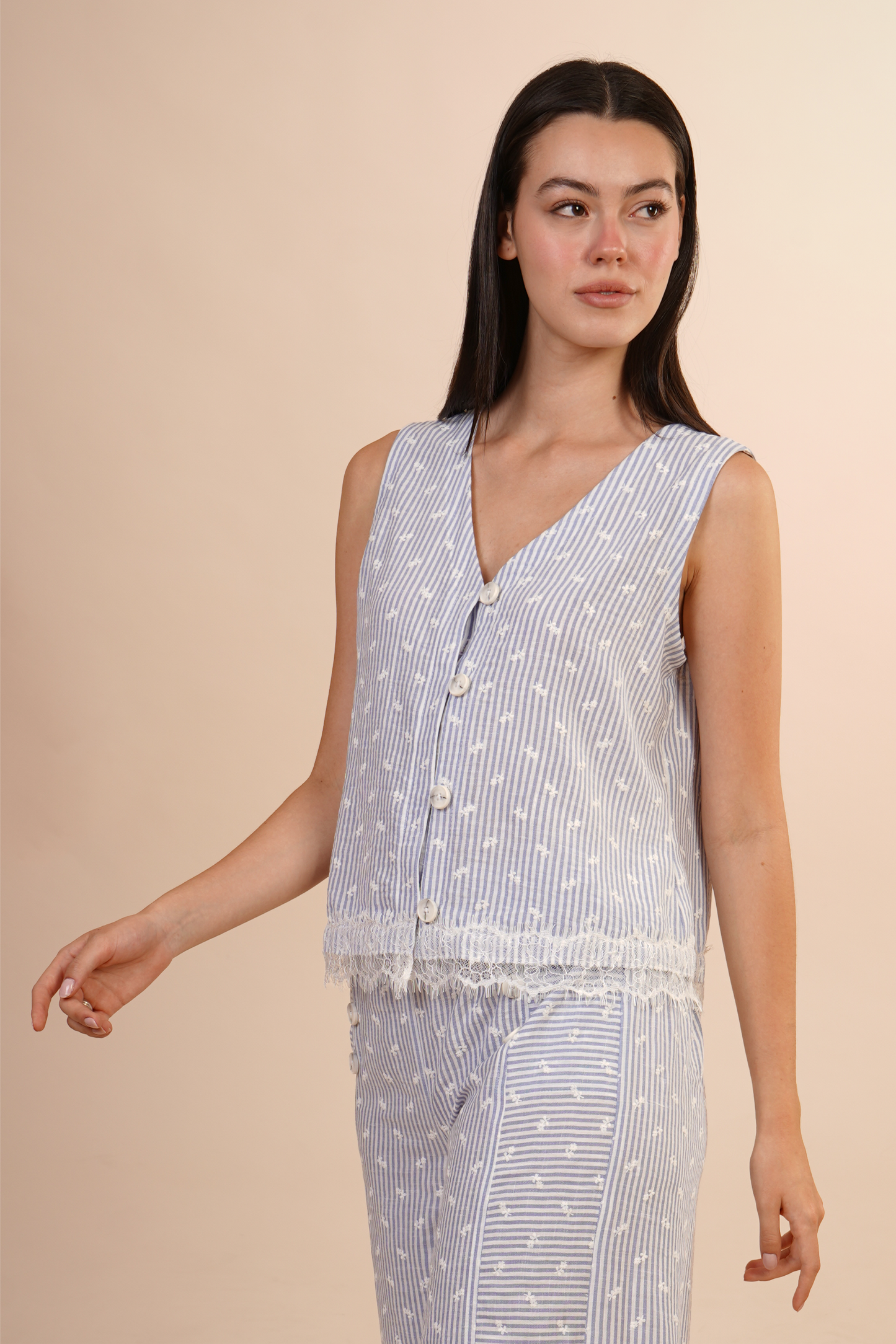Blusa Fresca A Rayas 262045