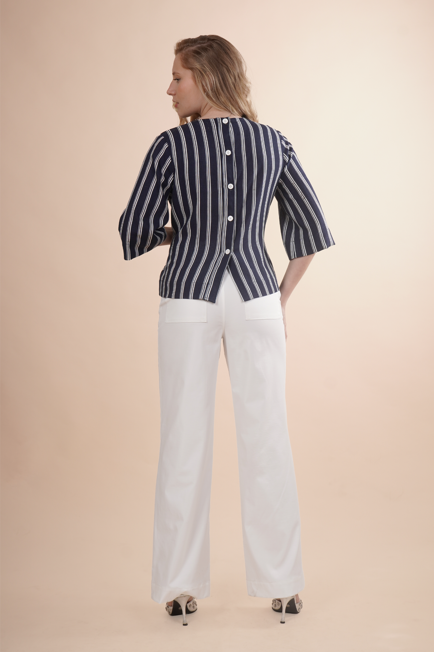 Blusa manga 3/4 amplia 262017