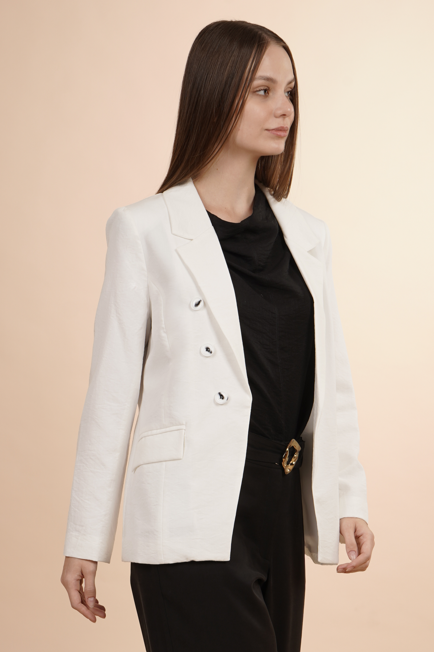 Saco Blnaco Con Botones 264013