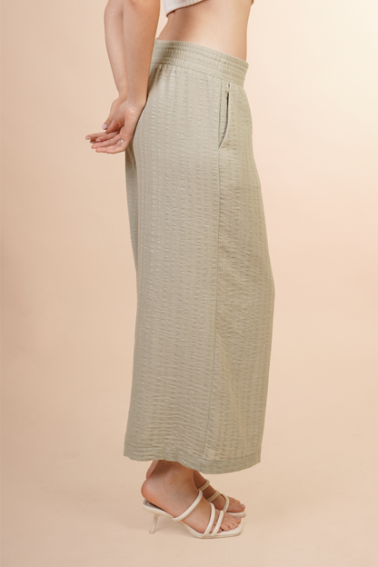 Pantalon Amplio Pescador Verde 261040