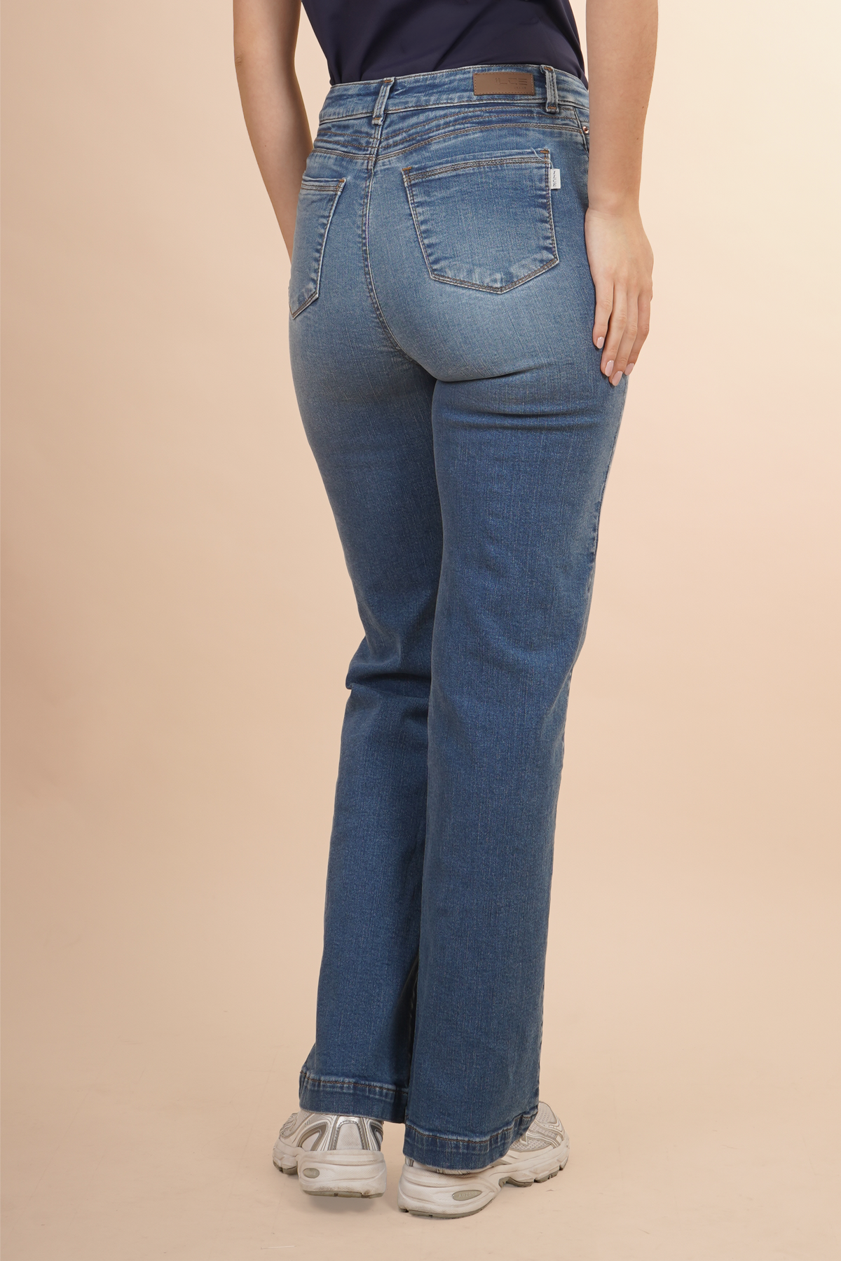 Jeans Denim Azul De Estilo Casual