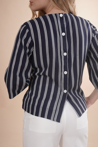 Blusa manga 3/4 amplia 262017