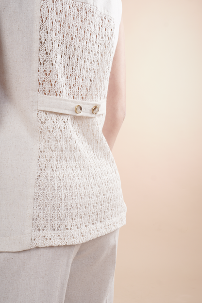 Chaleco Con Crochet 264003