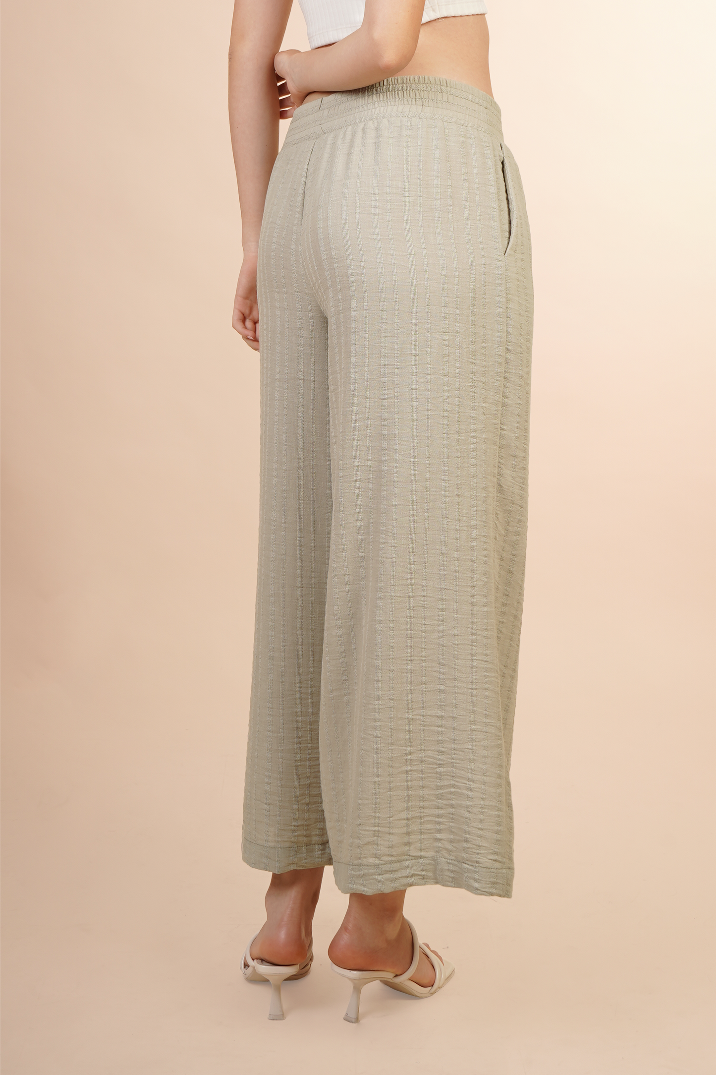 Pantalon Amplio Pescador Verde 261040