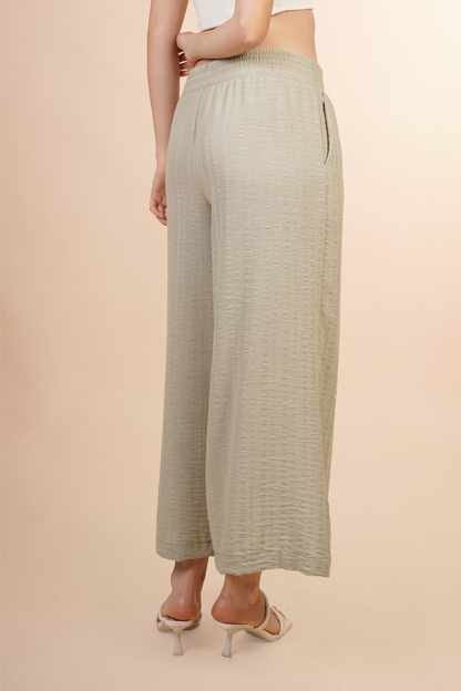 Pantalon Amplio Pescador Verde 261040