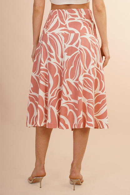 Falda Semi Circular  Rosa 261035