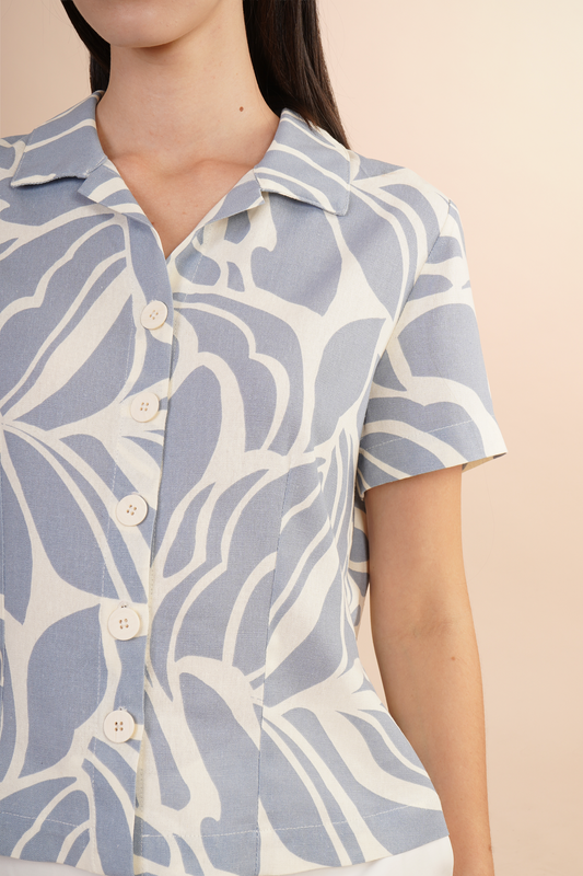 Blusa Elegante Azul 262048
