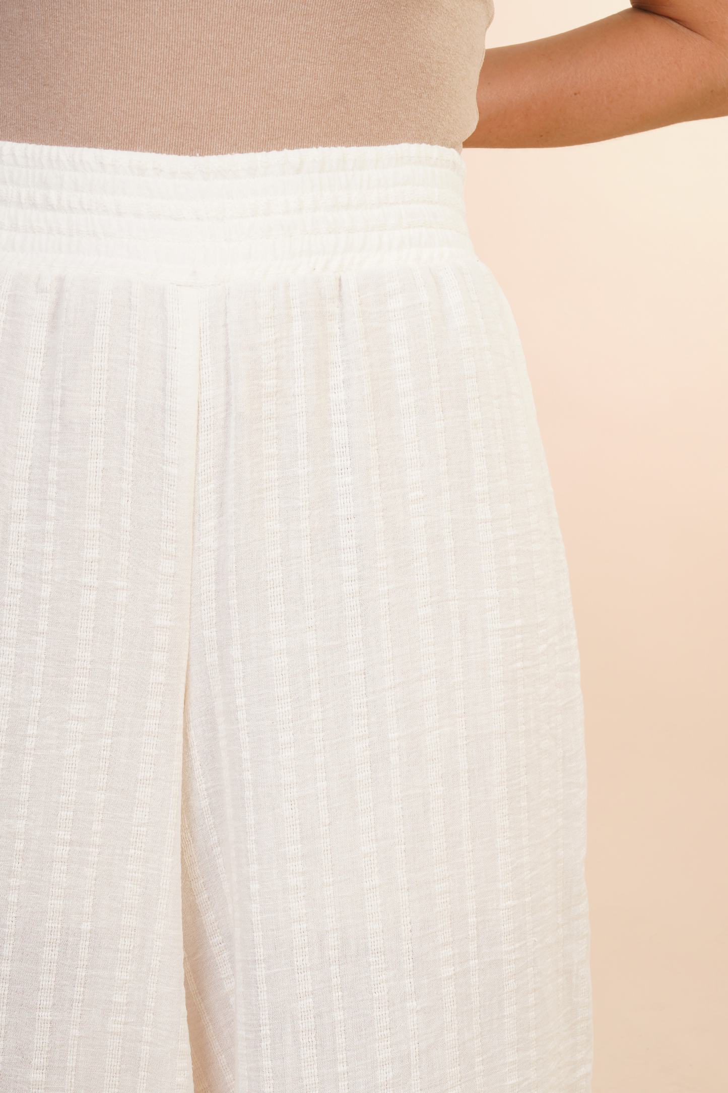 Pantalon Amplio Pescador Blanco 261040