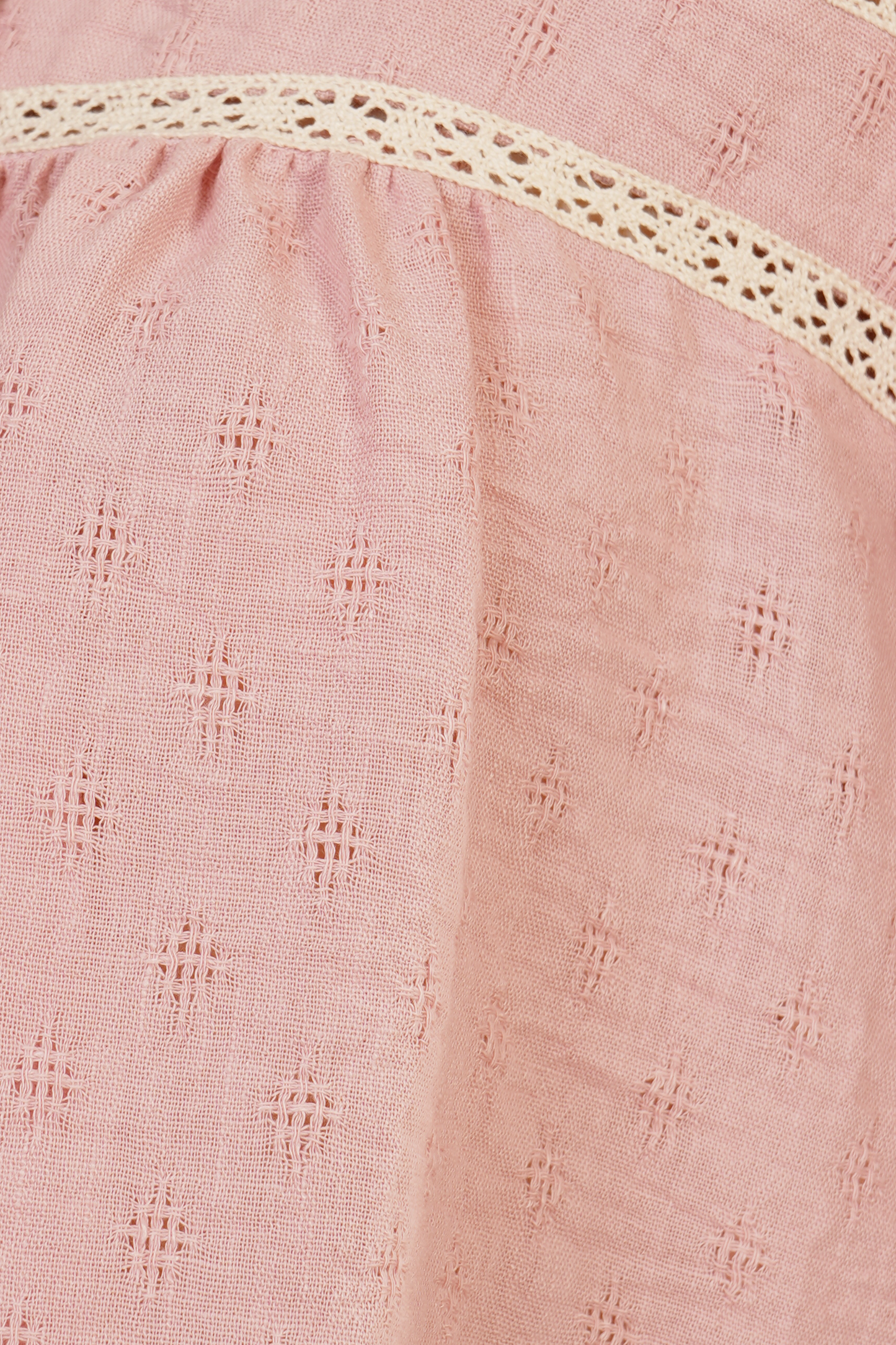 Blusa Con Tira Bordada Rosa 262053
