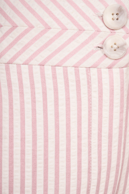 Pantalón A Rayas Rosa 261019
