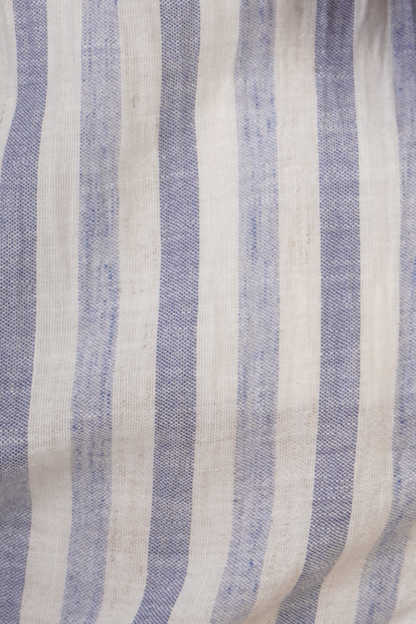 Blusa Camisera A Rayas Azul 262041
