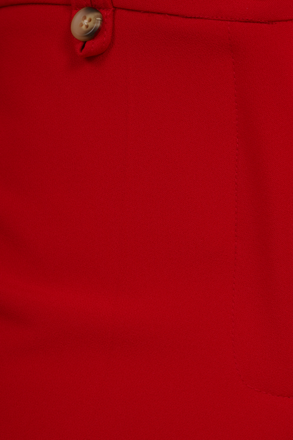 Pantalón Rojo De Vestir