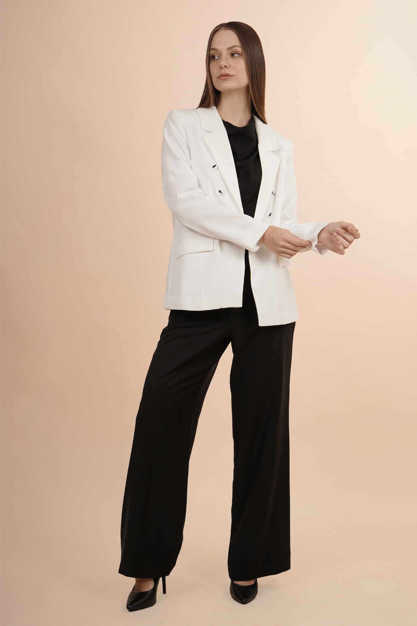 Saco Blnaco Con Botones 264013